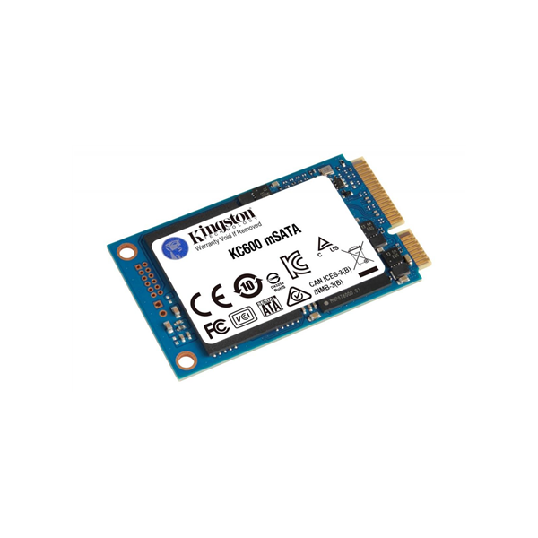 Kingston | KC600 | 256 GB | Solid-state drive interface mSATA | Read speed 550 MB/s | Write speed 500 MB/s
