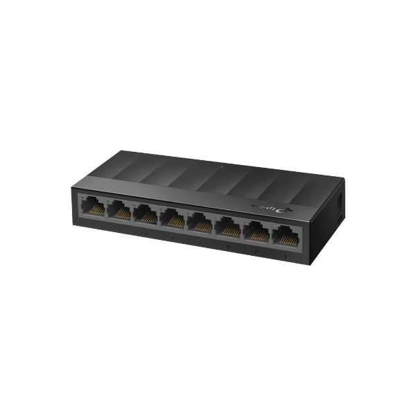 TP-LINK | Desktop Switch | LS1008G | Unmanaged | Desktop | Power supply type External