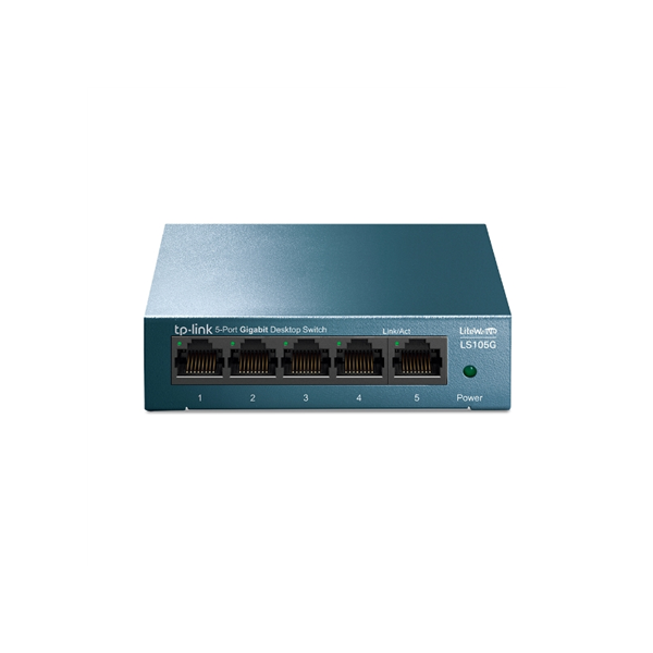 TP-LINK | Desktop Network Switch | LS105G | Unmanaged | Desktop | Power supply type External