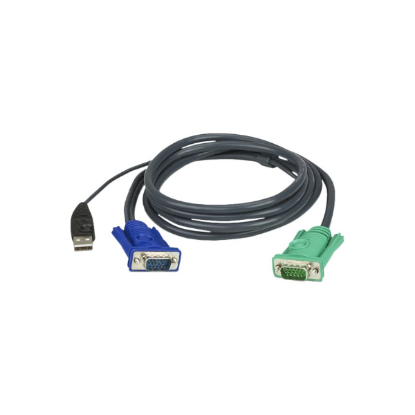 Aten | 1.8M USB KVM Cable with 3 in 1 SPHD | 2L-5202U