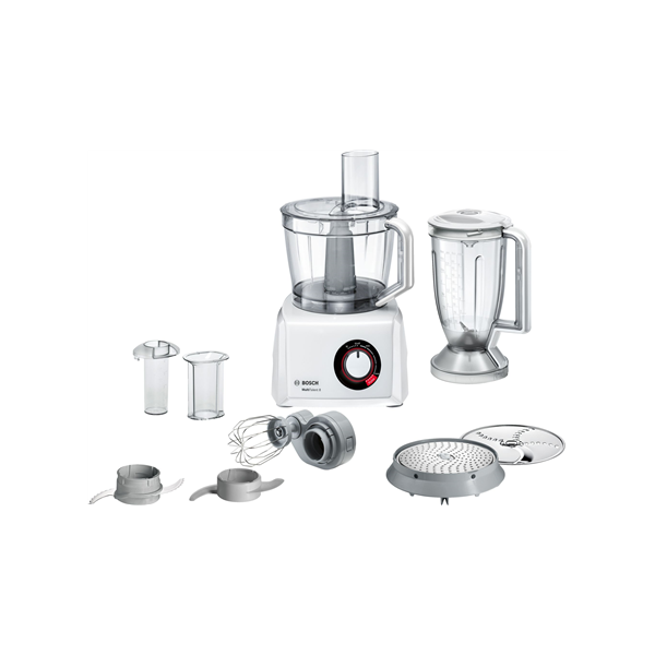 Bosch | Food Processor MultiTalent 8 | MC812W501 | 1000 W | Number of speeds 2 | Bowl capacity 3.9 L | Blender | White