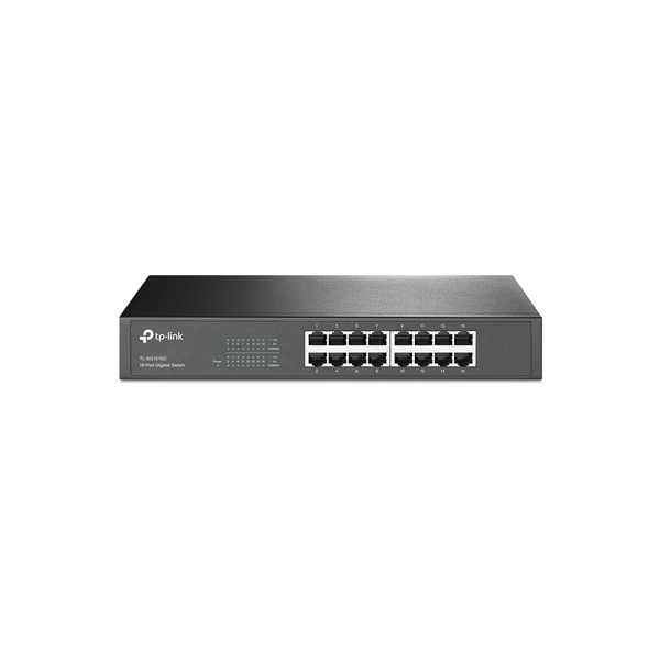 TP-LINK | 16-Port Gigabit Switch | TL-SG1016D | Unmanaged | Desktop/Rackmountable