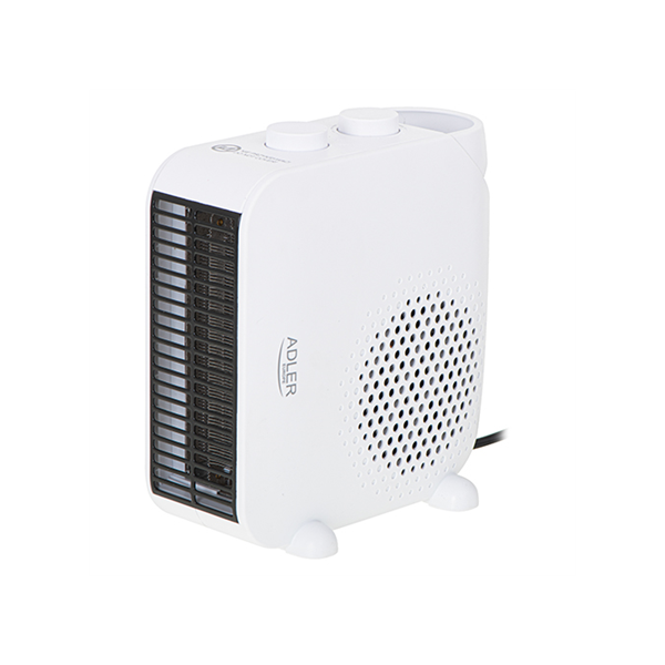 Adler | Heater | AD 7725w | Fan heater | 2000 W | Number of power levels 2 | White | N/A