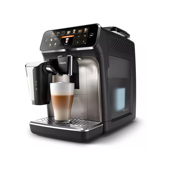 Philips | Series 5400 Coffee Maker | EP5447/90 | Pump pressure 15 bar | Built-in milk frother | Fully Automatic | 1500 W | Black