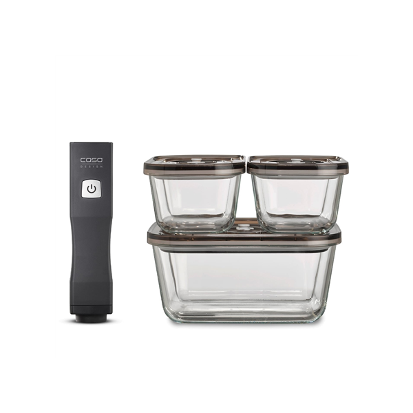 Caso | Vacu OneTouch Vacuum sealer Eco-Set | Black