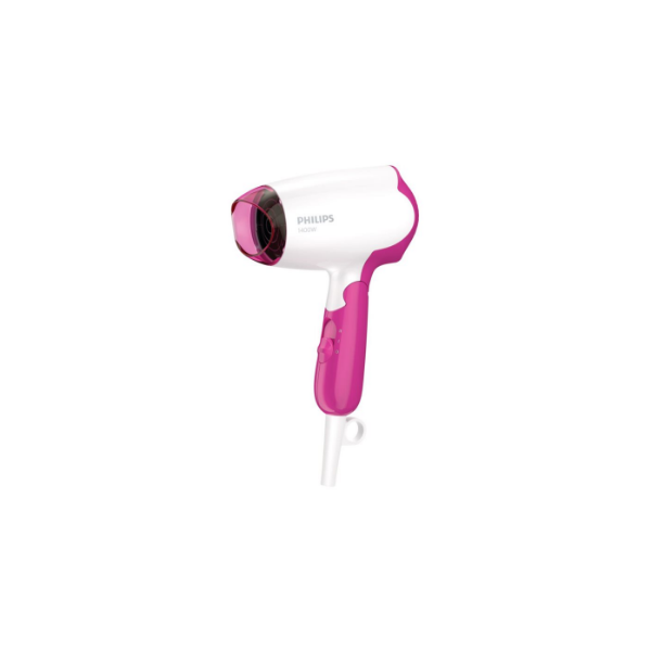 Philips | Hair Dryer | BHD003/00 | 1400 W | Number of temperature settings 2 | White/Pink