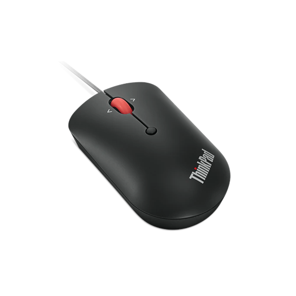 Lenovo | ThinkPad USB-C Wired Compact Mouse | USB-C | Raven black