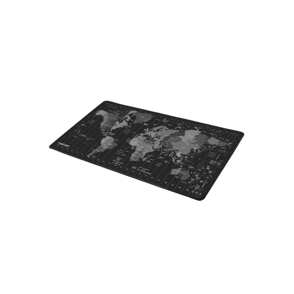 Natec Mouse Pad, Time Zone Map, Maxi, 800x400 mm | Natec | Mouse Pad Maxi | Time Zone Map