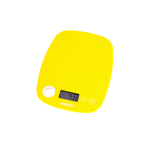 Mesko | Kitchen scale | MS 3159y | Maximum weight (capacity) 5 kg | Graduation 1 g | Display type LCD | Yellow