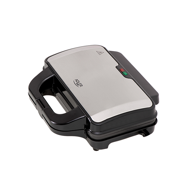Adler | Sandwich maker | AD 3043 | 900 W | Number of plates 1 | Number of pastry 2 | Black