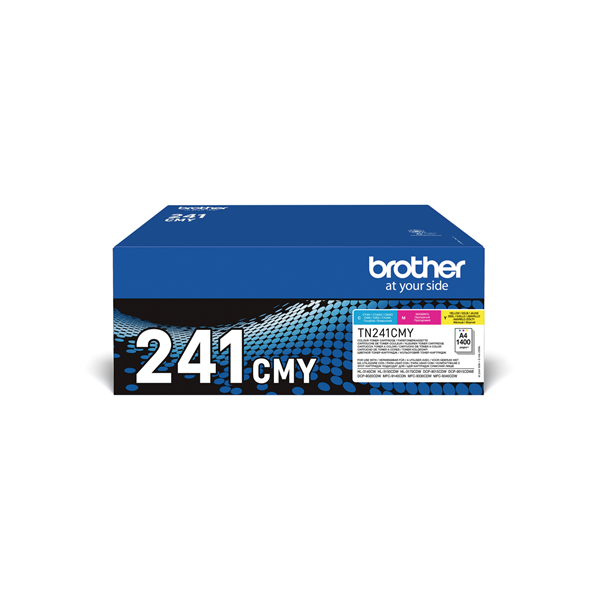Brother TN241CMY | Toner Multipack | Cyan, Magenta, Yellow