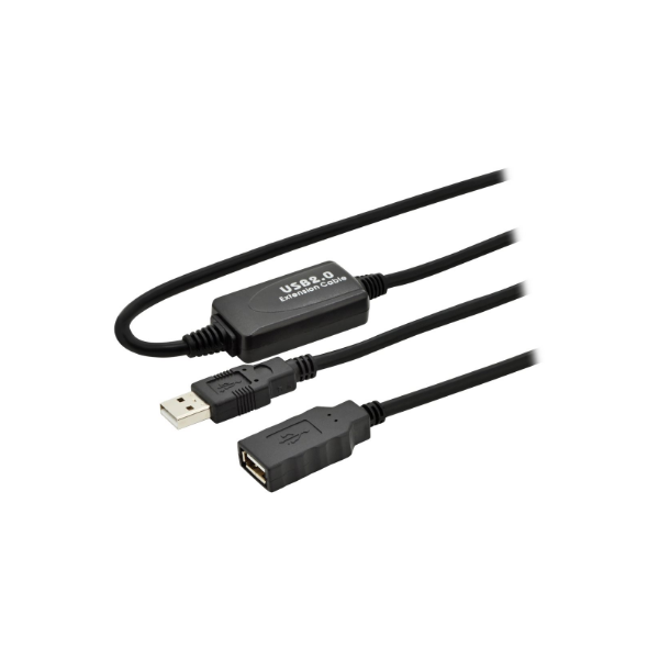 Digitus | Active USB 2.0 Repeater/Extension Cable | DA-73100-1 | USB 2.0 USB A (Male) | USB A (Female)