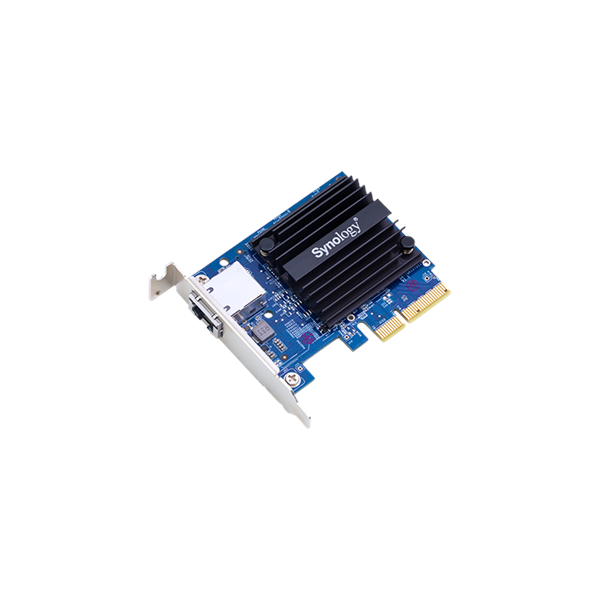 Synology | E10G18-T1 Single Port 10Gb RJ45 PCIe Network Interface Card | PCIe 3.0 x4