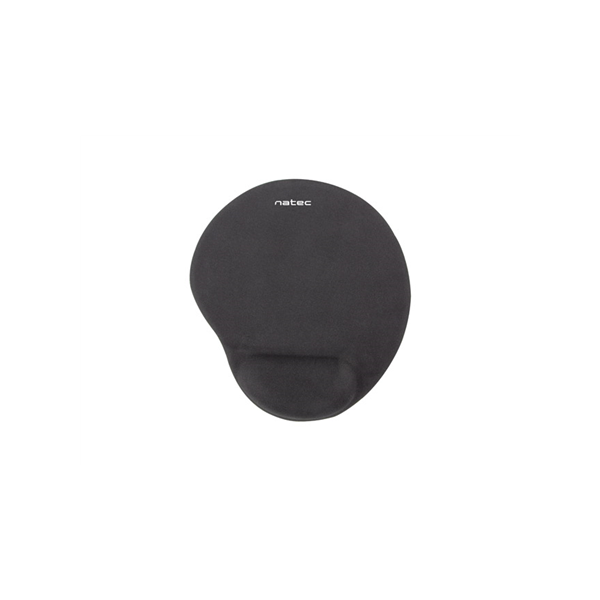 Natec Mouse Pad, Marmot, Black, Gel Filling 225x245 mm | Natec | Mouse Pad | Marmot | Black