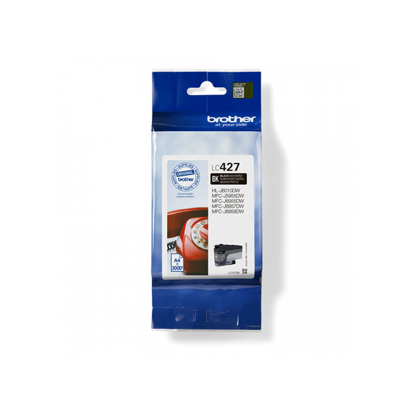 Brother LC427BK | Ink Cartridge | Black
