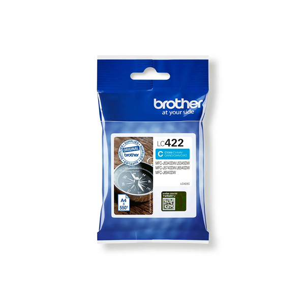 Brother LC422C | Ink Cartridge | Cyan
