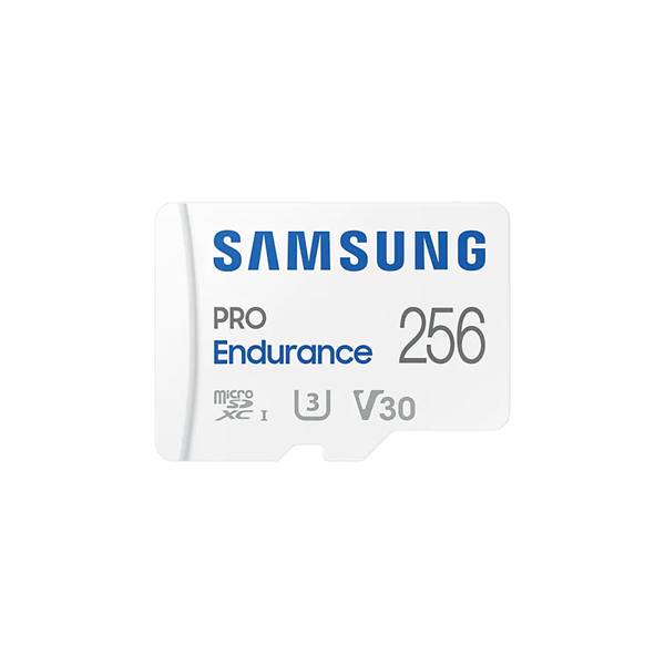 Samsung | PRO Endurance | MB-MJ256KA/EU | 256 GB | MicroSD Memory Card | Flash memory class U3, V30, Class 10 | SD adapter