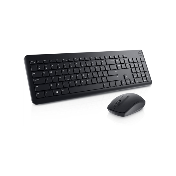 Dell | Keyboard and Mouse | KM3322W | Keyboard and Mouse Set | Wireless | Batteries included | EE | Black | Wireless connection