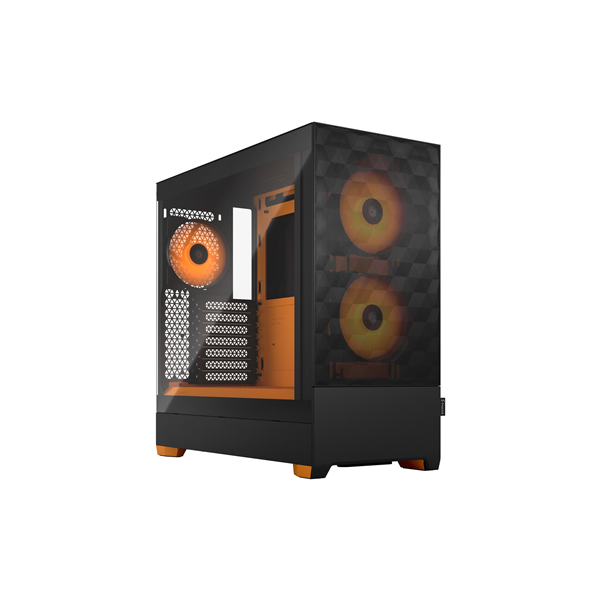 Fractal Design | Pop Air RGB | Side window | Orange Core TG Clear Tint | ATX, mATX, Mini ITX | Power supply included No | ATX