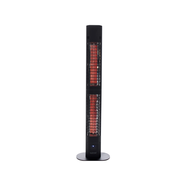 SUNRED | Heater | RD-DARK-3000L, Valencia Dark Lounge | Infrared | 3000 W | Black | IP55