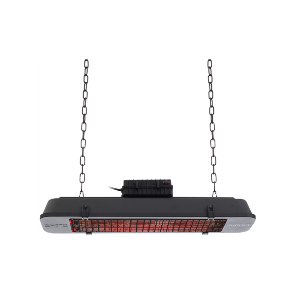SUNRED | Heater | RD-DARK-VIN25H, Dark Vintage Hanging | Infrared | 2500 W | Black | IP44