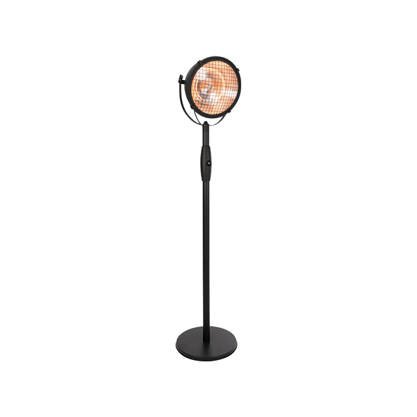 SUNRED | Heater | RSS19, Indus Bright Standing | Infrared | 2100 W | Black | IP54