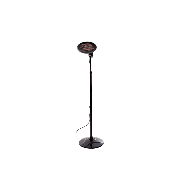 SUNRED | Heater | SMQ2000A, Elekra Quartz Standing | Infrared | 2000 W | Black | IP34