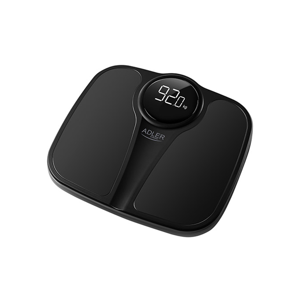 Adler | Bathroom Scale | AD 8172b | Maximum weight (capacity) 180 kg | Accuracy 100 g | Body Mass Index (BMI) measuring | Black