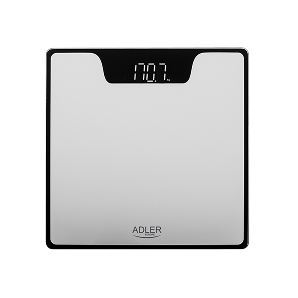 Adler | Bathroom Scale | AD 8174s | Maximum weight (capacity) 180 kg | Accuracy 100 g | Silver