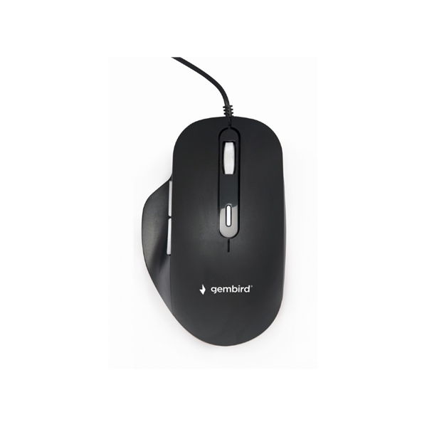 Gembird | Optical USB LED Mouse | MUS-6B-02 | Optical mouse | Black