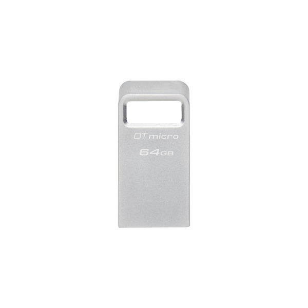 Kingston | USB 3.2 Flash Drive | DataTraveler micro | 64 GB | USB 3.2 | Silver