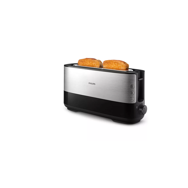 Philips | Toaster | HD2692/90 Viva Collection | Power 950 W | Number of slots 2 | Housing material Metal/Plastic | Black