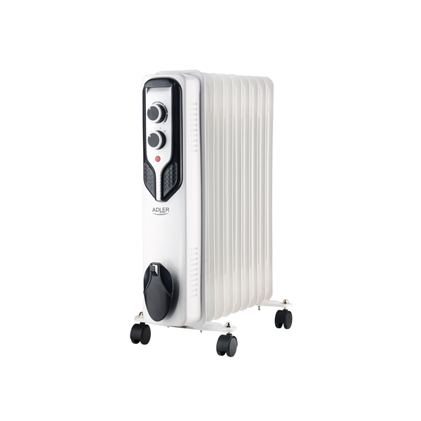 Adler | Oil-Filled Radiator | AD 7816 | Oil Filled Radiator | 2000 W | Number of power levels 3 | White