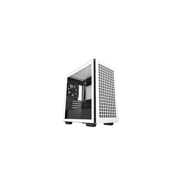 Deepcool | CH370 | Side window | White | Micro ATX | Power supply included No | ATX PS2