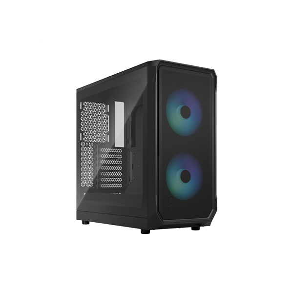 Fractal Design | Focus 2 | Side window | RGB Black TG Clear Tint | Midi Tower | Power supply included No | ATX