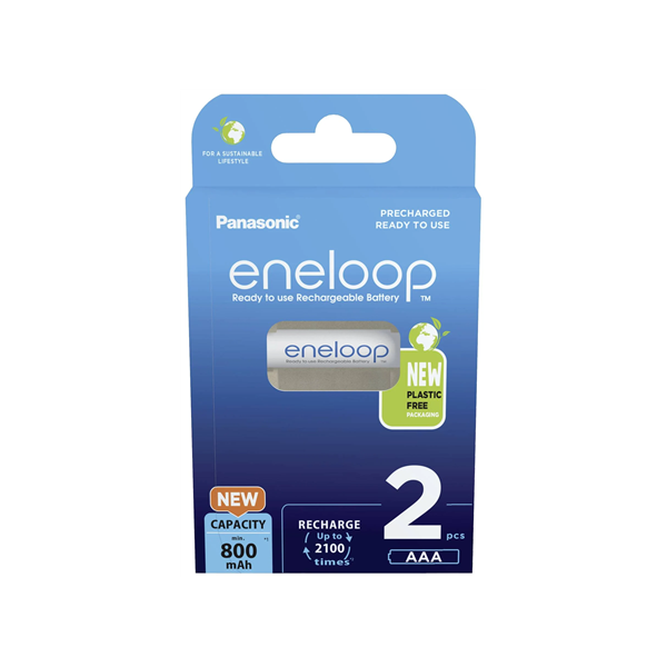 Panasonic | ENELOOP BK-4MCDE/2BE | AAA | 800 mAh | 2 pc(s)