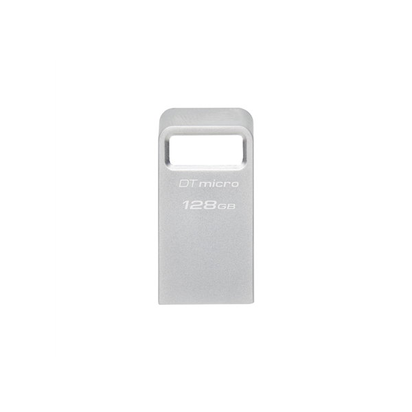 Kingston | USB 3.2 Flash Drive | DataTraveler micro | 128 GB | USB 3.2 | Silver