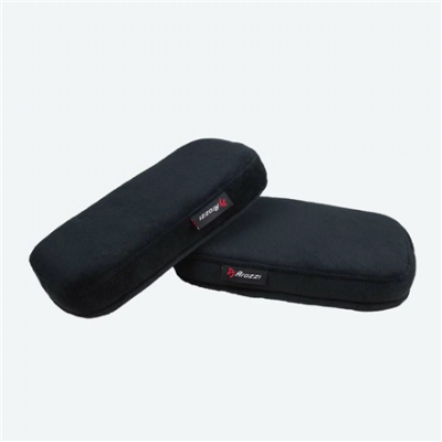 Arozzi 270x135x40 mm | Memory Foam Armrest Pads | Black