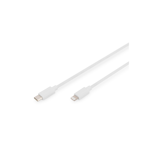 Digitus | Lightning to USB-C data/charging cable | DB-600109-020-W | USB-C to Lightning Apple Lightning 8-pin | USB C