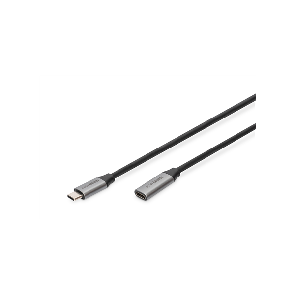 Digitus | USB-C/M to USB-C/F Extension Cable | DB-300230-010-S | USB-C to USB-C USB C, plug | USB-C jack