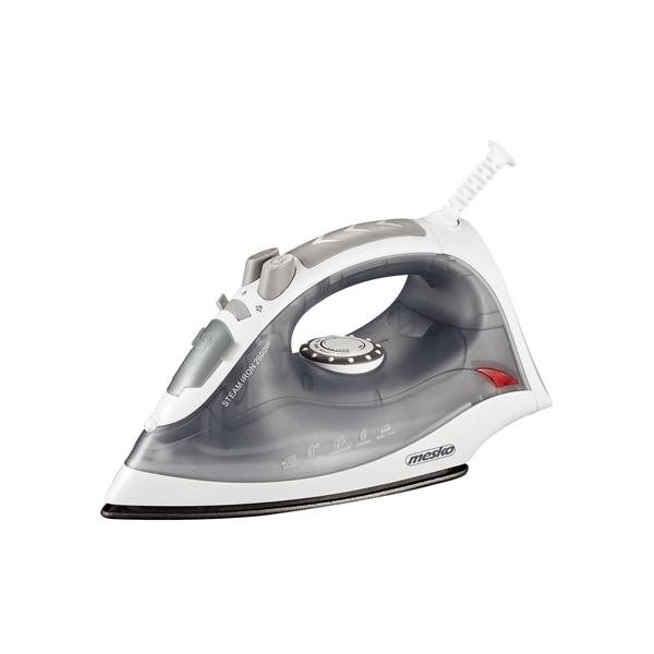 Mesko | MS 5037 | Steam Iron | 2800 W | Water tank capacity 170 ml | Continuous steam 35 g/min | Grey