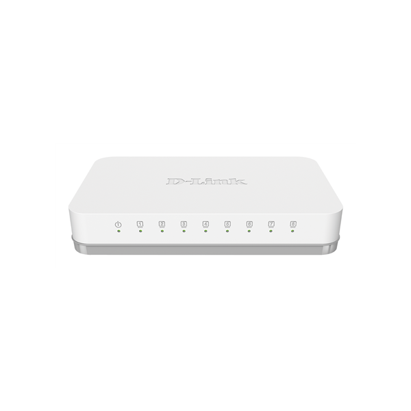 D-Link | Switch | GO-SW-8G/E | Unmanaged | Desktop | Gigabit Ethernet (copper) ports quantity 8