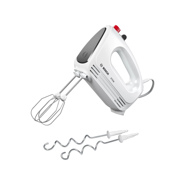Bosch | Hand Mixer | MFQ22100 CleverMixx | Hand Mixer | 375 W | Number of speeds 4 | Turbo mode | White/Dark Grey
