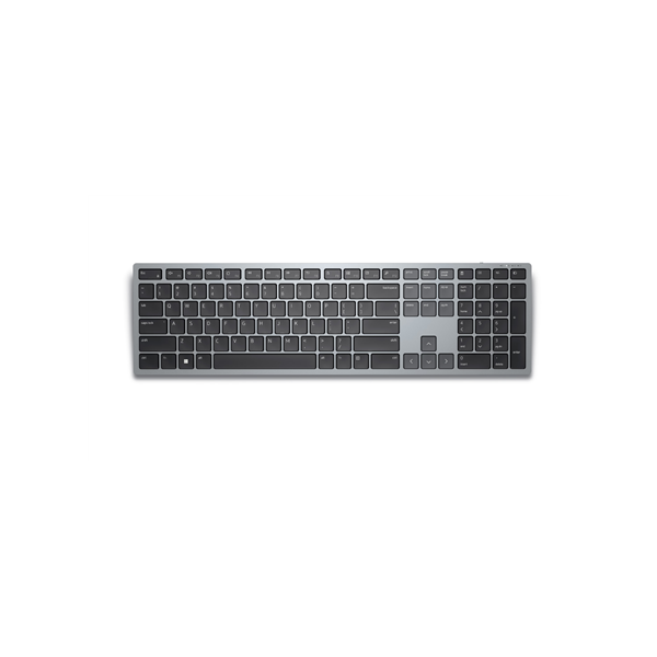 Dell | Keyboard | KB700 | Keyboard | Wireless | Russian | Titan Gray | 2.4 GHz, Bluetooth 5.0