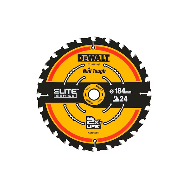 DT10302-QZ EXTREME 2nd Fix Circular Saw Blade 184mm 16mm Bore 24T