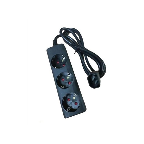 Eaton Output cable IEC-Schuko 10A C14 - 3x Schuko-Box | 1010081 | Sockets quantity 3