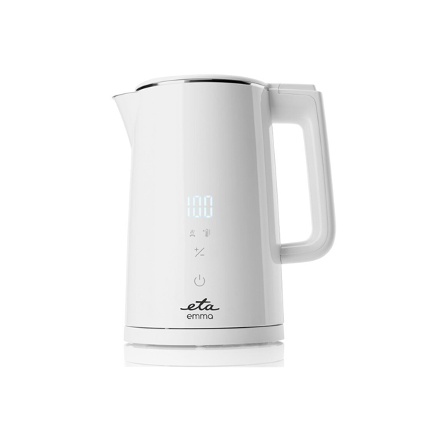 ETA | Kettle | ETA559590010 Emma | Electric | 2200 W | 1.5 L | Stainless steel | 360° rotational base | White