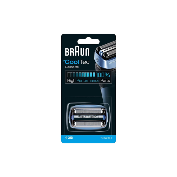 Braun | CoolTec Combi Pack Cassette replacement head | 40B | Blue | Number of shaver heads/blades 1