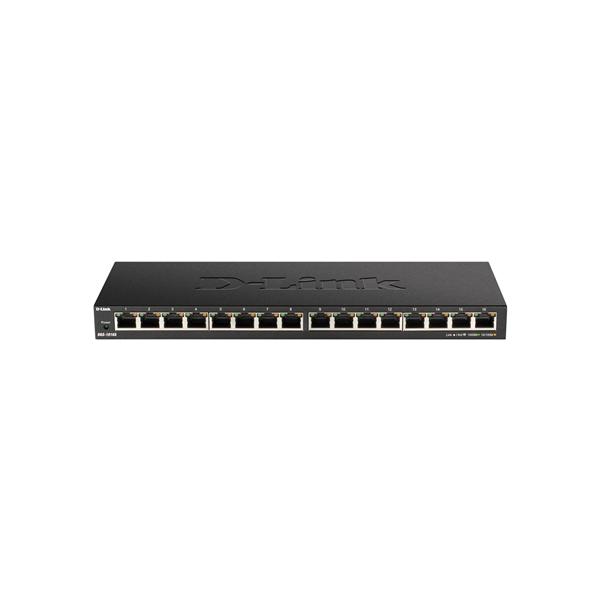 D-Link | 16-Port Gigabit Desktop Switch | DGS-1016S | Unmanaged | Desktop