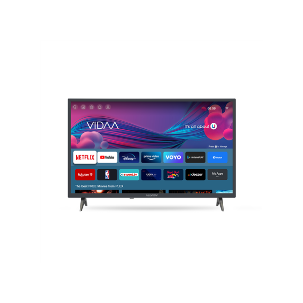 Allview | 32iPlay6000-H | 32" (81 cm) | Smart TV | VIDAA | HD | Black